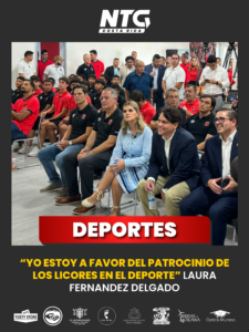 Laura Fernández: “Estoy a favor del patrocinio de los licores en el deporte”