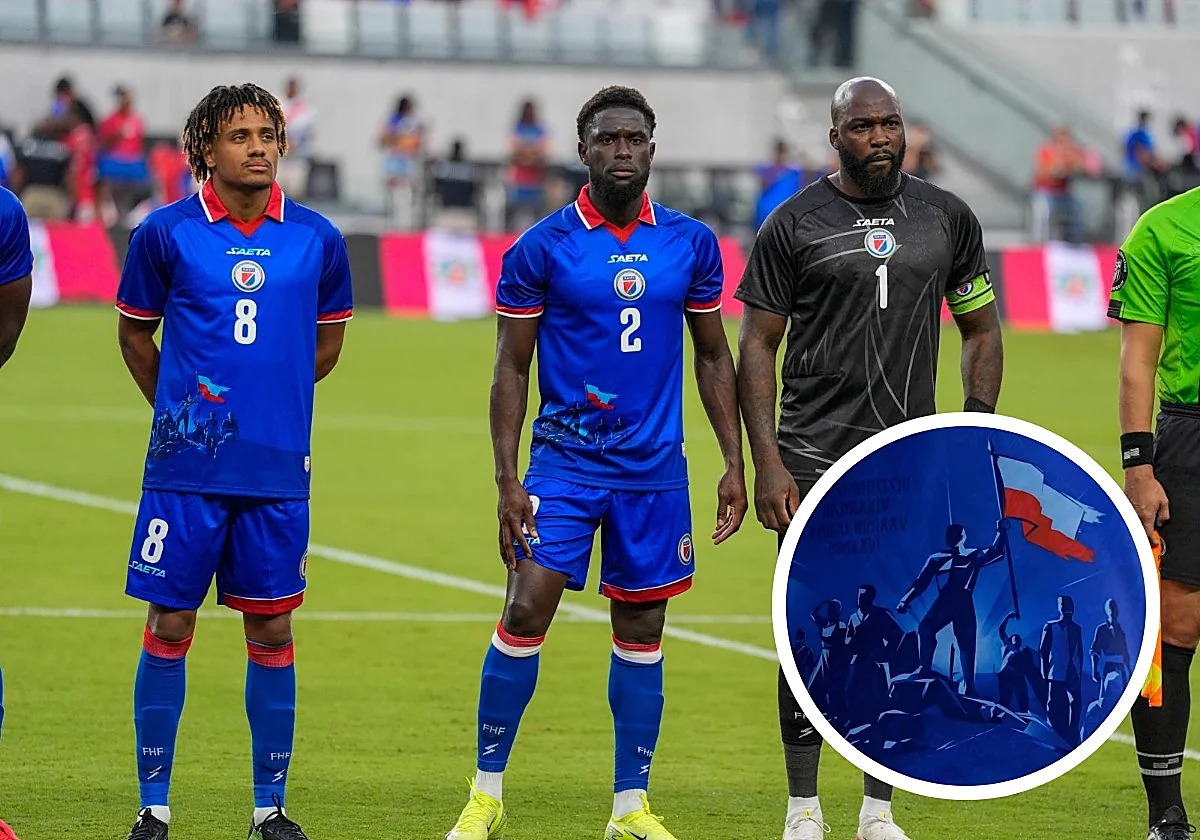 FIFA obliga a Haití a modificar su camiseta mundialista