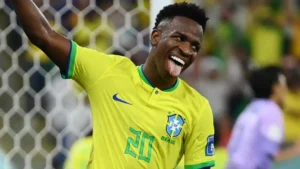 Vinícius pide perdón tras la eliminación de Brasil en el Mundial