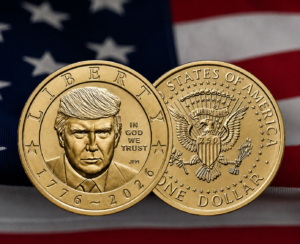 Moneda de Donald Trump causa furor en Estados Unidos